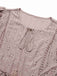 1940s Tie Front Eyelet Embroidered Blouse, vintage top, retro blouse - perfect for women who love vintage and retro fashion