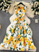 1940s Floral Vintage Classic Dress 10