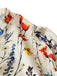 Plus Size 1940s Floral V Neck Vintage Top 3