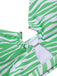 [Plus Size] 1940s Zebra Print Cutout Halter Swimsuit, vintage swimsuit, pin-up swimwear - perfect for women who love vintage and retro fashion