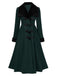 1950s And Fur Collar Coat - vintage fashion, retro style