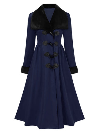 1950s And Fur Collar Coat - vintage fashion, retro style