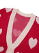 1950s Button Heart Dot Knitted Cardigan — 1950s style that transcends decades