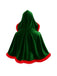 1950s Christmas Velvet Hooded Mini Cape - vintage fashion, retro style