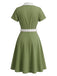 1950s Patchwork Vintage Classic Dress 6