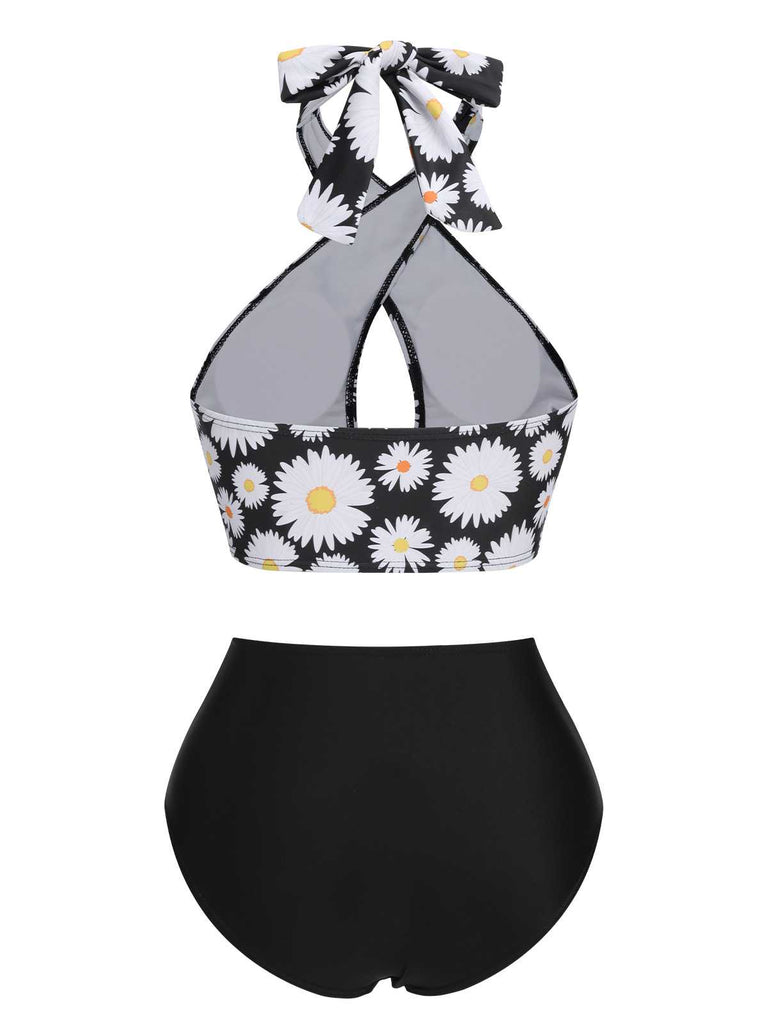 1950s Daisy Cross Strap Swimsuit — because 1950s glamour never goes out of style