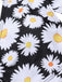 1950s Daisy Cross Strap Swimsuit — 1950s poolside glamour meets sun-drenched confidence