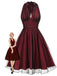 1950s Dots Mesh Swing Dress: timeless style reimagined