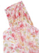 [Pre-Sale] Pink 1950s Floral Chiffon Bow Dress 7