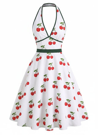 Pink 1950s Floral V-Neck Dress, vintage dress, retro fashion, rockabilly, pin-up fashion - perfect for women who love vintage and retro fashion