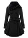 1950s Fur Collar Waisted Winter Coat — vintage elegance for the modern woman