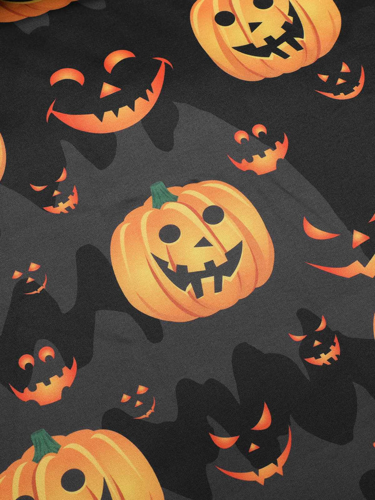 1950s Halloween Pumpkin Bow Tie Dress: timeless style reimagined