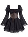 1950s Square Neck Vintage Classic Dress
