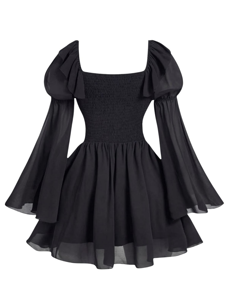 1950s Square Neck Vintage Classic Dress 2