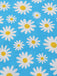 This Blue 1950s Halter Lace Daisy Dress wraps her in 1950s elegance, one twirl at a time