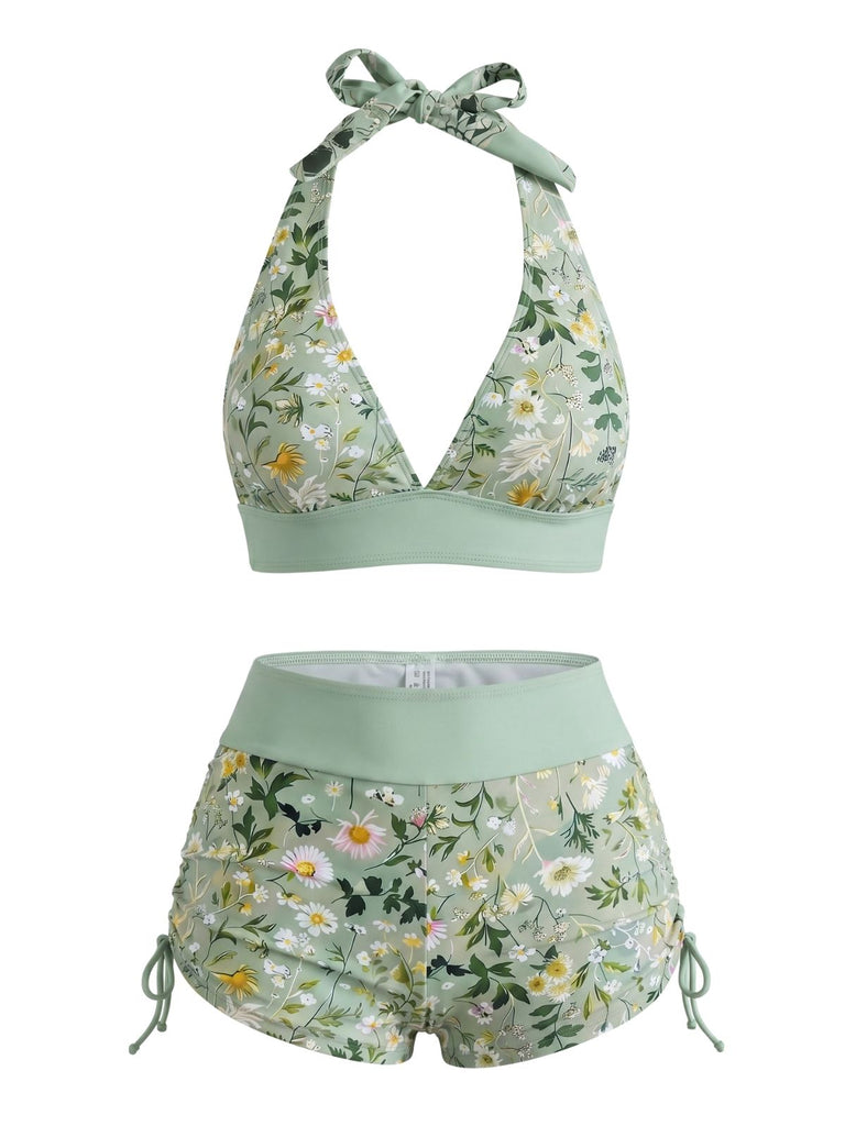1950s Vintage Retro Tankini Set 3