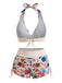 1950s Vintage Retro Tankini Set 5
