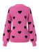 1950s Heart Dots Knitted Solid | 1950s | vintage fashion, retro style