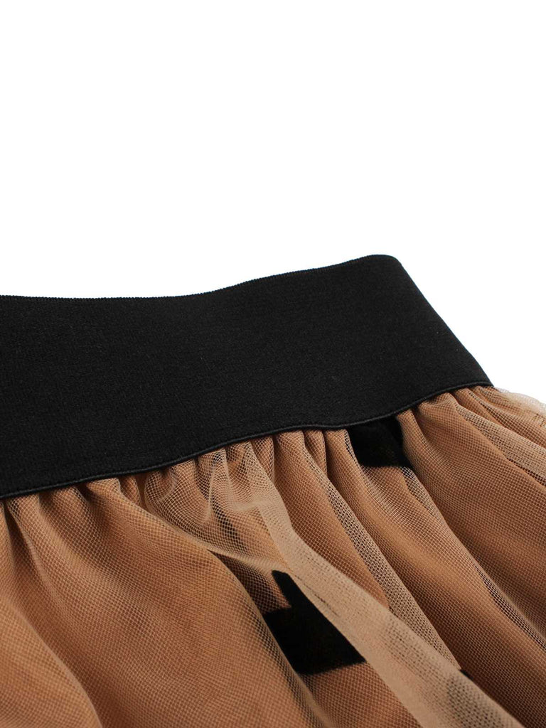 1950s Heart High Waist Swing Skirt — vintage elegance for the modern woman