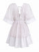 1950s Lace Patchwork Dress 12