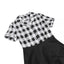 1950s Lapel Contrast Belted Dress — a 1950s silhouette that turns sidewalks into runways