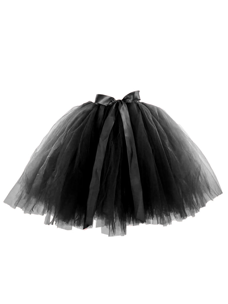 1950s Mesh Bow Tie Underskirt Petticoat - vintage skirt, retro style