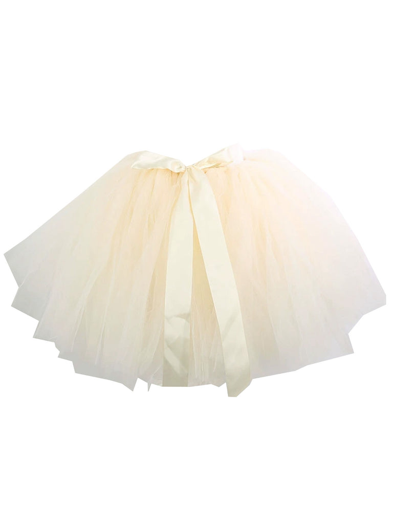 1950s Mesh Bow Tie Underskirt Petticoat - vintage skirt, retro style