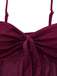 1950s-Mesh-High-Waist-Bow-Tie-Tankini-Set, vintage, retro, swimwear