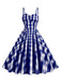 1950s Plaid Strap Swing Dress — vintage elegance for the modern woman