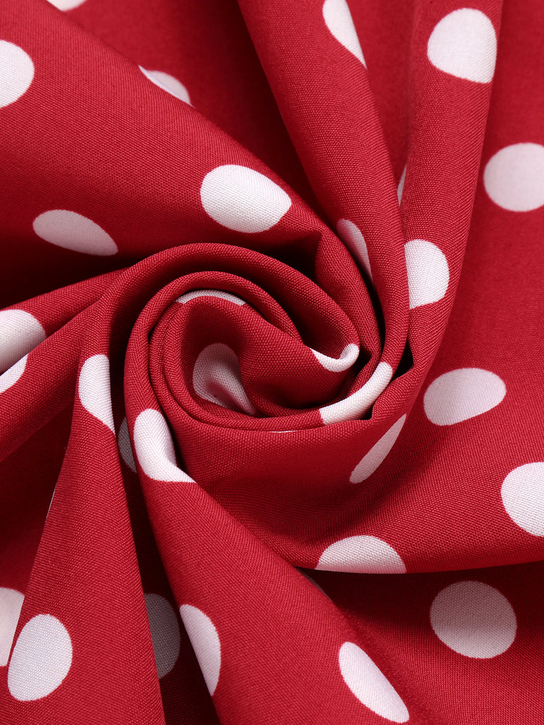 1950s Polka Dot Halter Dress | 1950s | vintage dress, retro fashion