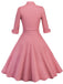1950s Polka Dot Patchwork Dress — vintage elegance for the modern woman