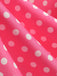 1950s Polka Dots Patchwork Ribbon Strap Dress — the kind of 1950s dress that makes strangers smile