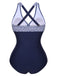 1950s Printed One-Piece Swimsuit — because 1950s glamour never goes out of style