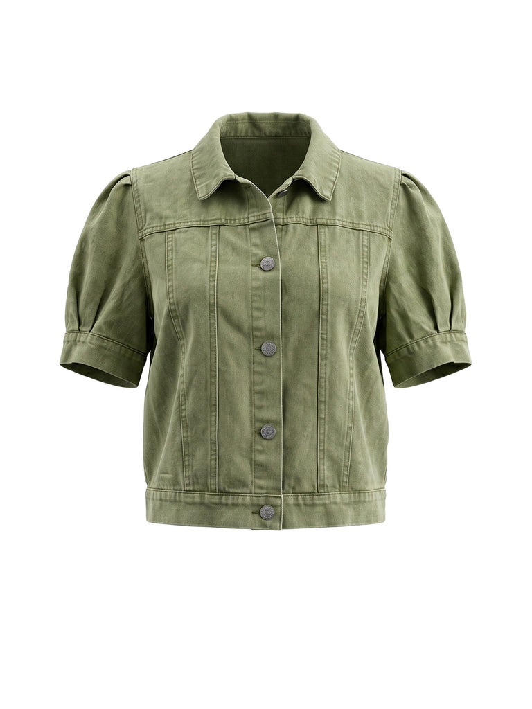 1950s Denim Vintage Classic Top