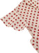 1950s Red Polka Dot Fly Sleeve Blouse: timeless style reimagined