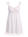 1950s Ruffled Mesh Bow Babydoll Nightgown, vintage fashion, retro style, rockabilly, pin-up fashion - vintage inspired fashion