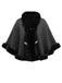 1950s Solid Fur Collar Cloak | 1950s | vintage fashion, retro style