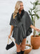 1950s Solid Furry Batwing Coat - vintage fashion, retro style