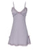 1950s Solid Lace Trimmed Straps Sleepwear, vintage fashion, retro style - perfect for women who love vintage and retro fashion