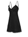 1950s Solid Lace Trimmed Straps Sleepwear, vintage fashion, retro style - perfect for women who love vintage and retro fashion