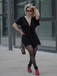 1950s Solid V-Neck Cotton Flounce Sleeve Romper - vintage jumpsuit, retro fashion