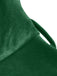 1950s Solid Velvet V-Neck Swing Dress — the kind of 1950s dress that makes strangers smile