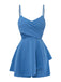 1950s Spaghetti Strap One Piece Romper 5