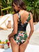 1950s Print Vintage One Piece One Piece Swimsuit 7