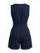 1950s V Neck Vintage Classic Jumpsuit 7
