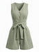 1950s V Neck Vintage Classic Jumpsuit 4