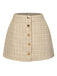 1960s A-Line Button Solid Skirt, vintage skirt, retro style - perfect for women who love vintage and retro fashion