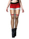 1960s Christmas Fishnet Stocking Leggings: timeless style reimagined