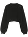 1960s Christmas Gingerbread Cropped Sweater Cardigan - vintage fashion, retro style