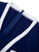 She slips into this 1960s Contrast Trim Bodycon Dress and suddenly it's a 1960s daydream